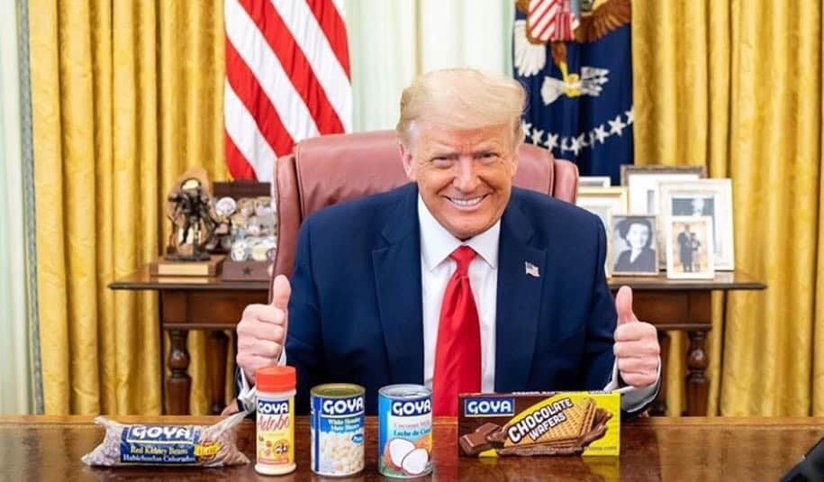 Trump Vows To Unlock One Caged Immigrant For Every Two Cans Of Goya Beans&nbsp;Eaten