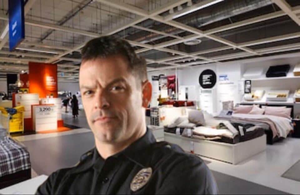 Police Officer Guns Down IKEA Furniture, Claims Shelf&nbsp;Defense