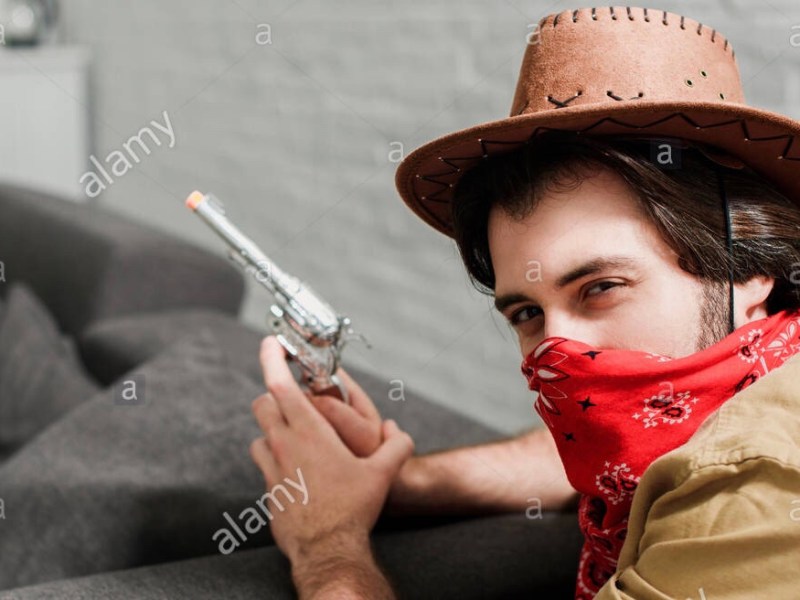 Local Badass Opts For Manly Bandana Over Womanly&nbsp;Facemask