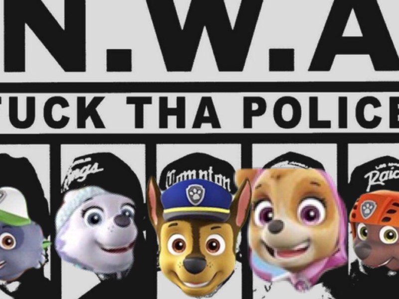 Progress? Paw Patrol Changes Theme Song To NWA’s “Fuck The&nbsp;Police”